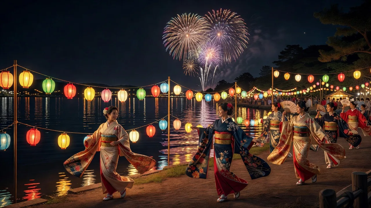 夏の祭り